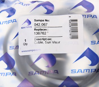 739 р. Патрон лампы SCANIA габаритных огней в козырек (с проводом) SAMPA SAMPA 042.067  с доставкой в г. Кемерово. Увеличить фотографию 2