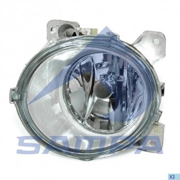 2 289 р. Фара противотуманная SCANIA 4,P,G,R,T series правая наружная SAMPA SAMPA 042.075  с доставкой в г. Кемерово. Увеличить фотографию 1