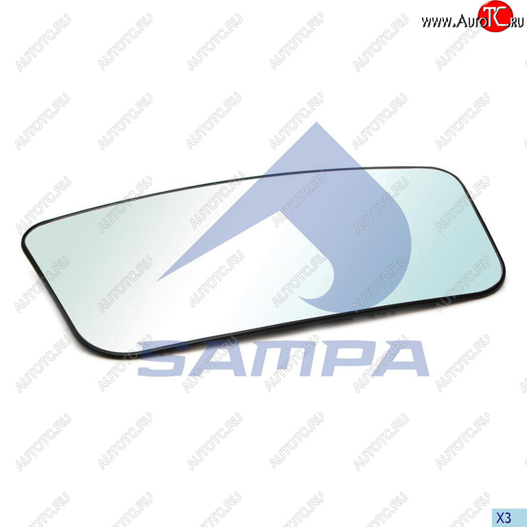 1 589 р. Элемент зеркальный SCANIA 124,144,P,R,T series с подогревом SAMPA SAMPA 042.105  с доставкой в г. Кемерово