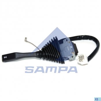 1 429 р. Переключатель подрулевой SCANIA 3 указателей поворота SAMPA SAMPA 042.147  с доставкой в г. Кемерово. Увеличить фотографию 5