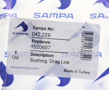439 р. Втулка SCANIA тяги рулевой продольной SAMPA SAMPA 042.229  с доставкой в г. Кемерово. Увеличить фотографию 3
