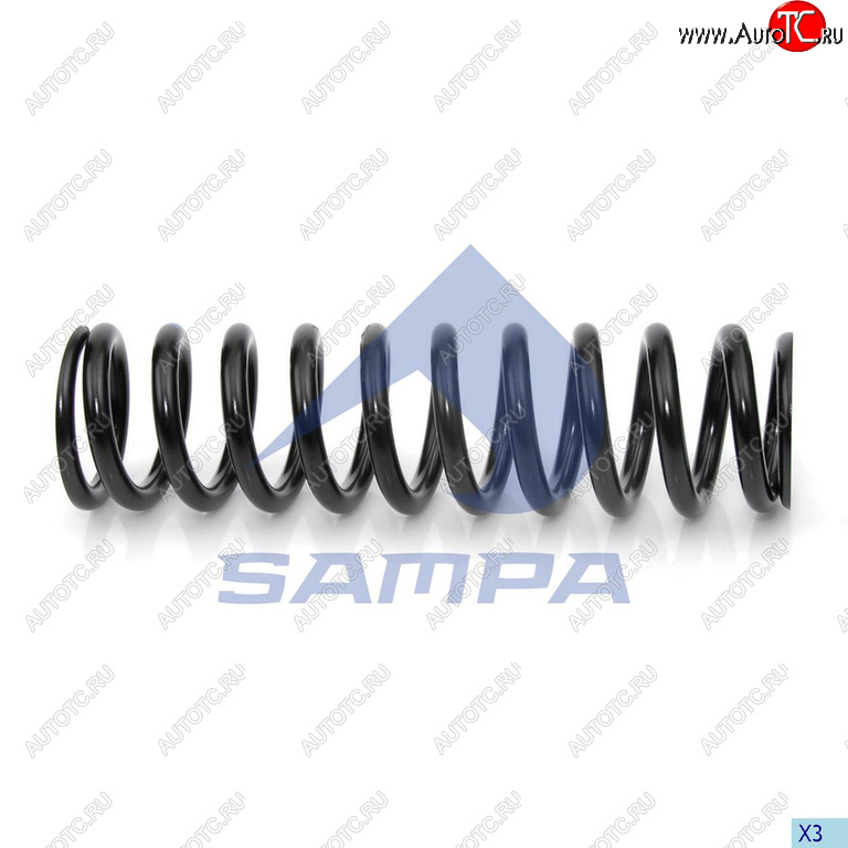 1 669 р. Пружина SCANIA кабины задняя SAMPA SAMPA 042.282  с доставкой в г. Кемерово