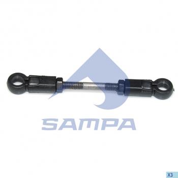 232 р. Тяга SCANIA P,G,R,T series крана уровня пола задняя SAMPA SAMPA 042.308  с доставкой в г. Кемерово. Увеличить фотографию 1