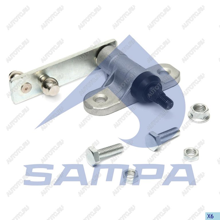 979 р. Кронштейн SCANIA 4 series трапеции стеклоочистителя левый SAMPA SAMPA 042.338  с доставкой в г. Кемерово