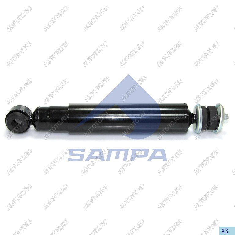 2 899 р. Амортизатор SCANIA P,G,R,T series передний (415690 14x70 22x50 IO) SAMPA SAMPA 042.377-01  с доставкой в г. Кемерово