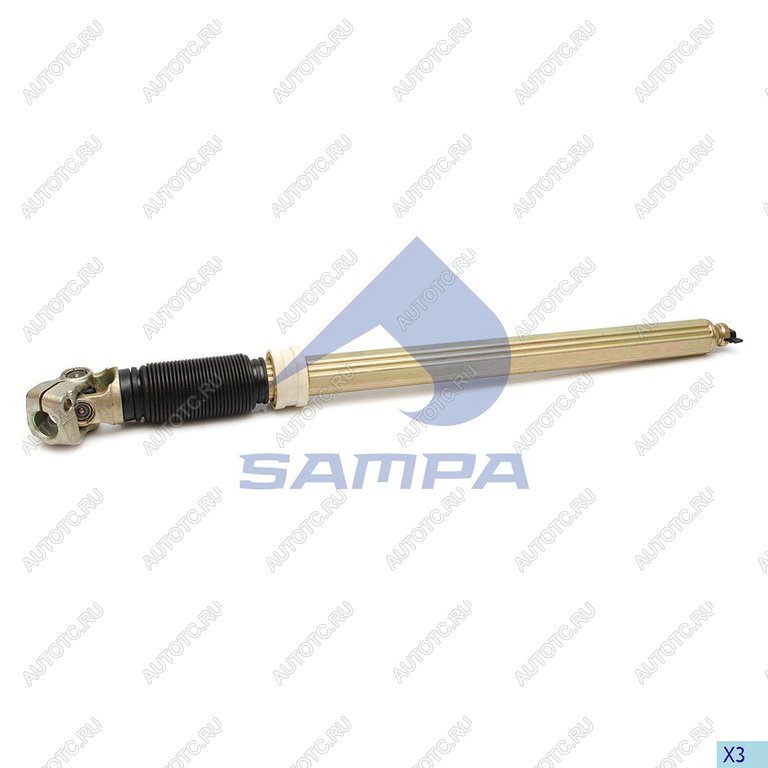 10 199 р. Вал карданный SCANIA 4,K,L,N колонки рулевой SAMPA SAMPA 043.062  с доставкой в г. Кемерово