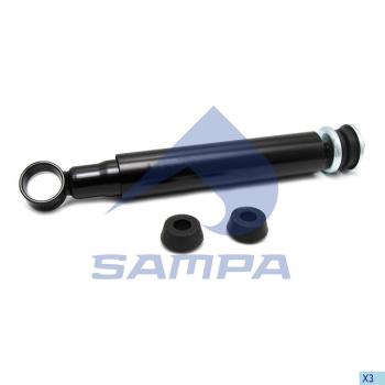 3 179 р. Амортизатор SCANIA P,G,R,T series передний (413693 14x63 22x52 IO) SAMPA SAMPA 043.074-01  с доставкой в г. Кемерово. Увеличить фотографию 1