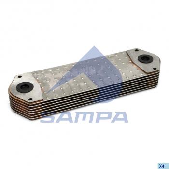 13 999 р. Радиатор масляный SCANIA P,G,R,T,4 series дв.D16.03 SAMPA SAMPA 043.079  с доставкой в г. Кемерово. Увеличить фотографию 1
