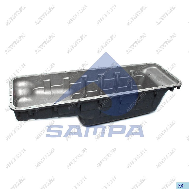 51 999 р. Поддон масляный SCANIA 4 series картера двигателя SAMPA SAMPA 043.132  с доставкой в г. Кемерово