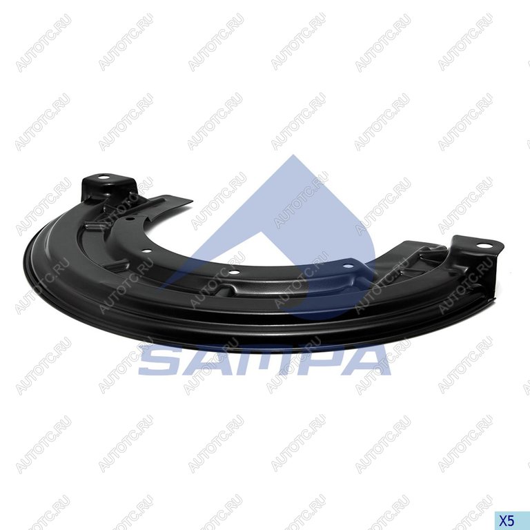 2 299 р. Щиток SCANIA барабана тормозного пылезащитный (на сторону) SAMPA SAMPA 043.217sd  с доставкой в г. Кемерово