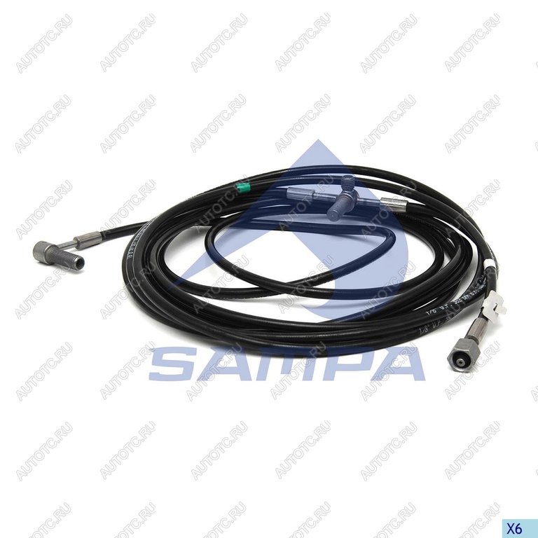 7 949 р. Шланг SCANIA P,G,R,T series подъема кабины SAMPA SAMPA 043.296  с доставкой в г. Кемерово