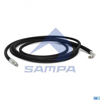 7 199 р. Шланг SCANIA сцепления SAMPA SAMPA 043.298  с доставкой в г. Кемерово. Увеличить фотографию 1