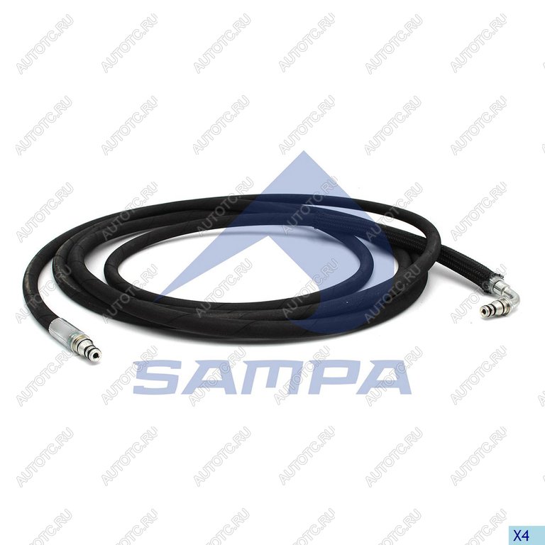 7 199 р. Шланг SCANIA сцепления SAMPA SAMPA 043.298  с доставкой в г. Кемерово