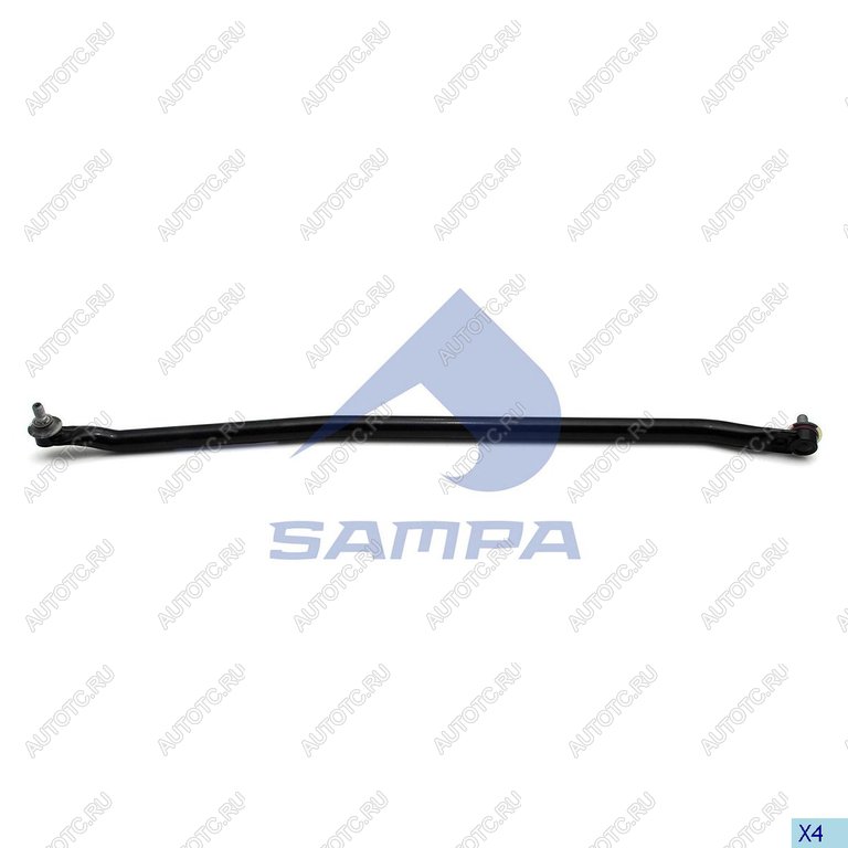 2 769 р. Тяга SCANIA рычага переключения КПП SAMPA SAMPA 043.334  с доставкой в г. Кемерово