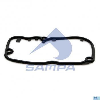 419 р. Прокладка крышки клапанной SCANIA дв.DC9,11,12 SAMPA SAMPA 043.371  с доставкой в г. Кемерово. Увеличить фотографию 1