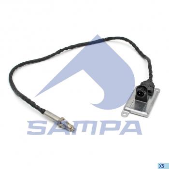 21 399 р. Датчик SCANIA катализатора NOX оксида азота в сборе с блоком (ЕВРО-5) SAMPA SAMPA 043.377  с доставкой в г. Кемерово. Увеличить фотографию 1