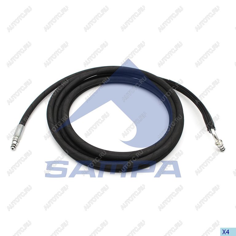 7 449 р. Шланг SCANIA сцепления SAMPA SAMPA 043.383  с доставкой в г. Кемерово