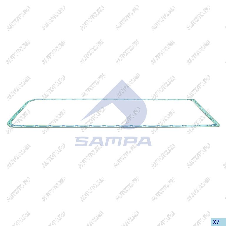 2 199 р. Прокладка SCANIA 4,G,P,R,T series дв.DC13 картера масляного SAMPA SAMPA 043.495  с доставкой в г. Кемерово