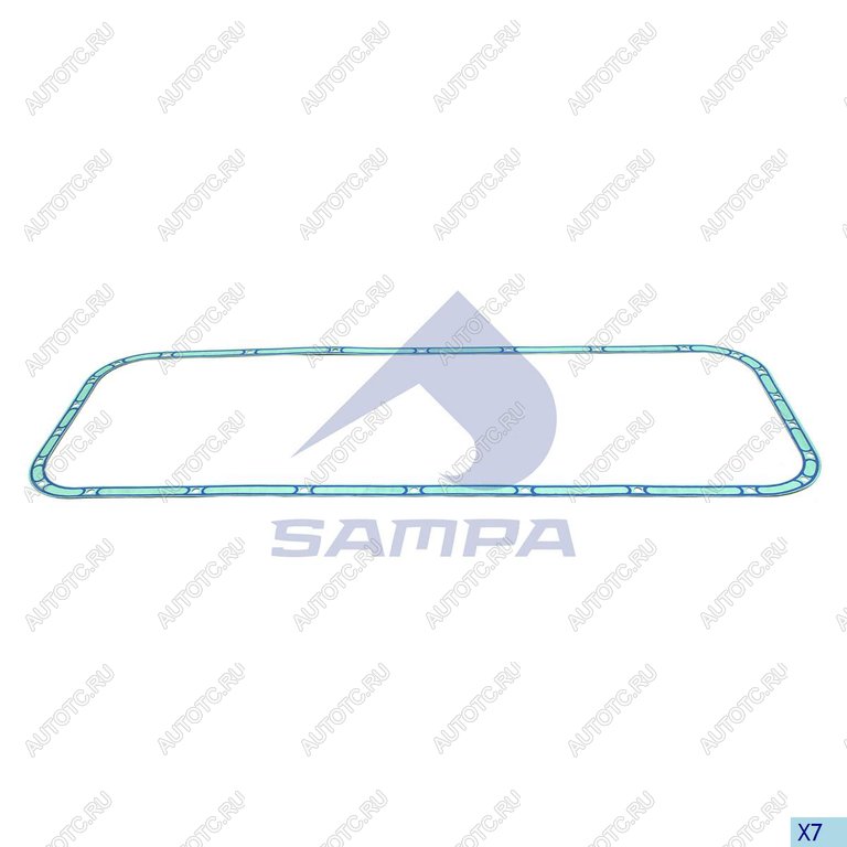 1 259 р. Прокладка SCANIA дв.DC16 картера масляного SAMPA SAMPA 043.496  с доставкой в г. Кемерово