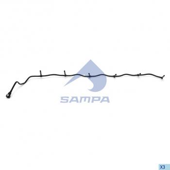 2 759 р. Трубка SCANIA P,G,R,T series системы охлаждения (для прокачки) SAMPA SAMPA 044.173  с доставкой в г. Кемерово. Увеличить фотографию 1