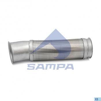 8 399 р. Труба приемная глушителя SCANIA P,G,R,T series передняя SAMPA SAMPA 044.276  с доставкой в г. Кемерово. Увеличить фотографию 1
