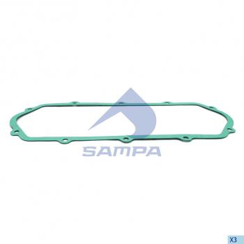 239 р. Прокладка SCANIA P,R,4 series боковой крышки двигателя SAMPA SAMPA 044.361  с доставкой в г. Кемерово. Увеличить фотографию 1