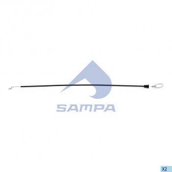 569 р. Тросик SCANIA P,R series вещевого ящика кабины SAMPA SAMPA 044.378  с доставкой в г. Кемерово. Увеличить фотографию 1