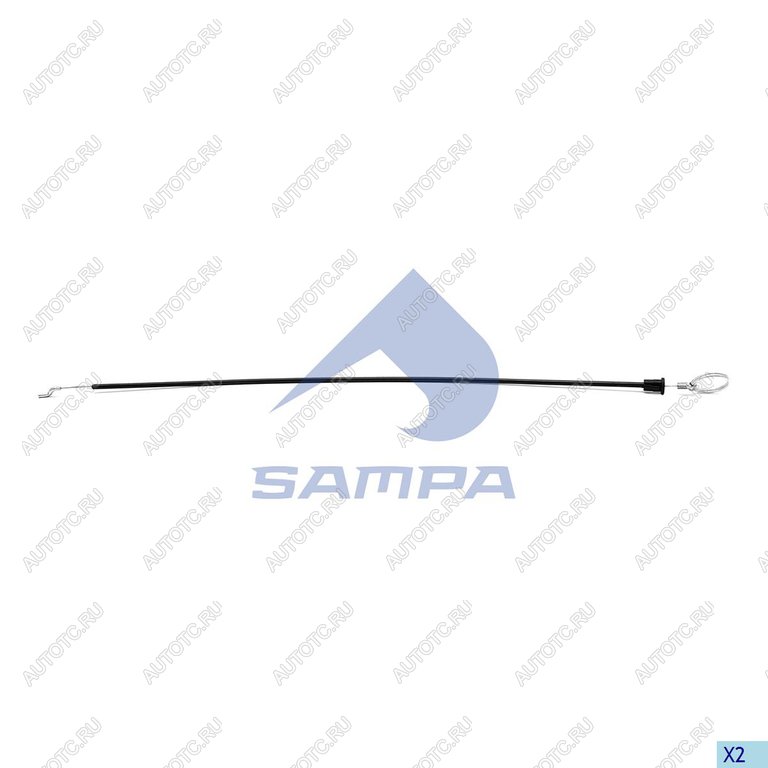 569 р. Тросик SCANIA P,R series вещевого ящика кабины SAMPA SAMPA 044.378  с доставкой в г. Кемерово