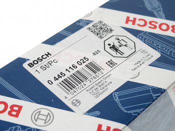 43 999 р. Форсунка MERCEDES С (W204),Е (W212) топливная BOSCH BOSCH 0445116025  с доставкой в г. Кемерово. Увеличить фотографию 5