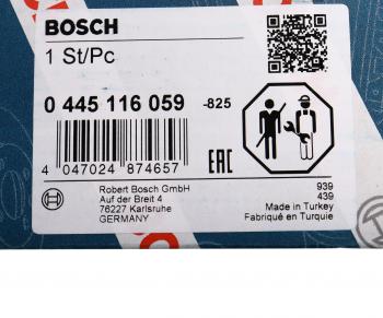 30 949 р. Форсунка FIAT Ducato (02-) IVECO Daily (02-) топливная (дизель) BOSCH BOSCH 0445116059  с доставкой в г. Кемерово. Увеличить фотографию 6