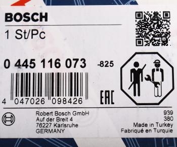 53 999 р. Форсунка LAND ROVER Discovery Sport (14-) топливная (224DT) BOSCH BOSCH 0445116073 BOSCH 0445116073  с доставкой в г. Кемерово. Увеличить фотографию 7