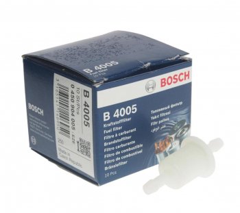 319 р. Фильтр топливный отопителя автономного (с штуцерами) BOSCH BOSCH 0450904005  с доставкой в г. Кемерово. Увеличить фотографию 1