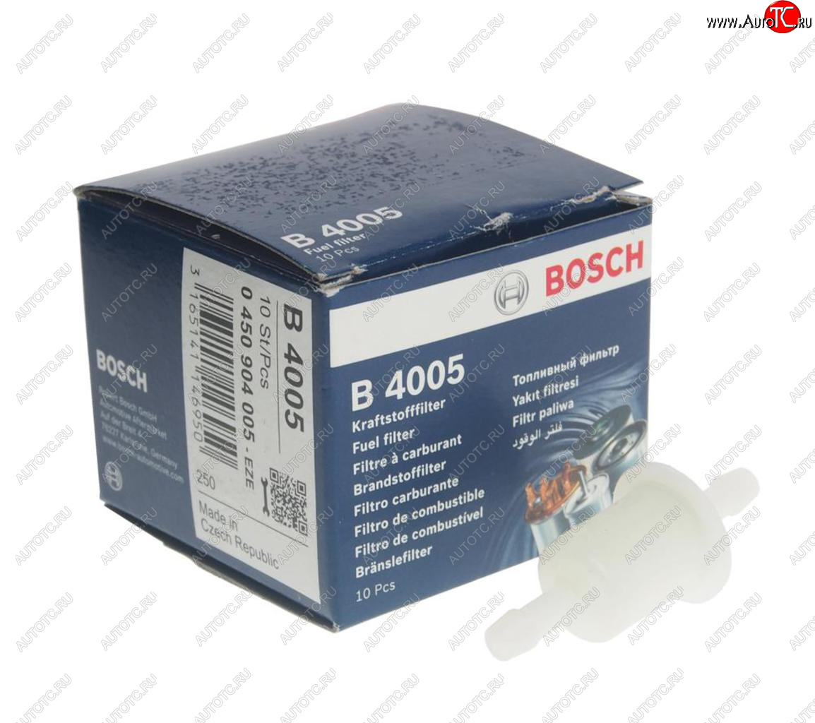 319 р. Фильтр топливный отопителя автономного (с штуцерами) BOSCH BOSCH 0450904005  с доставкой в г. Кемерово