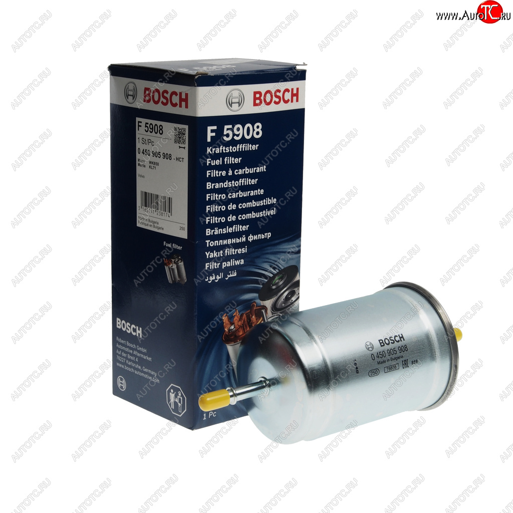 1 249 р. Фильтр топливный VOLVO S80 (00-06) BOSCH BOSCH 0450905908  с доставкой в г. Кемерово