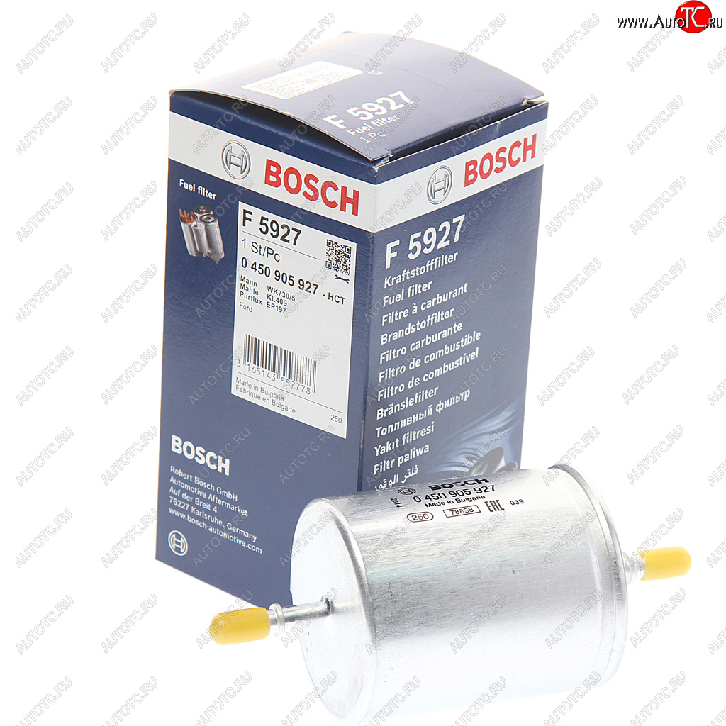 1 199 р. Фильтр топливный FORD Mondeo 3 (1.8/3.0) BOSCH BOSCH 0450905927 BOSCH 0450905927  с доставкой в г. Кемерово