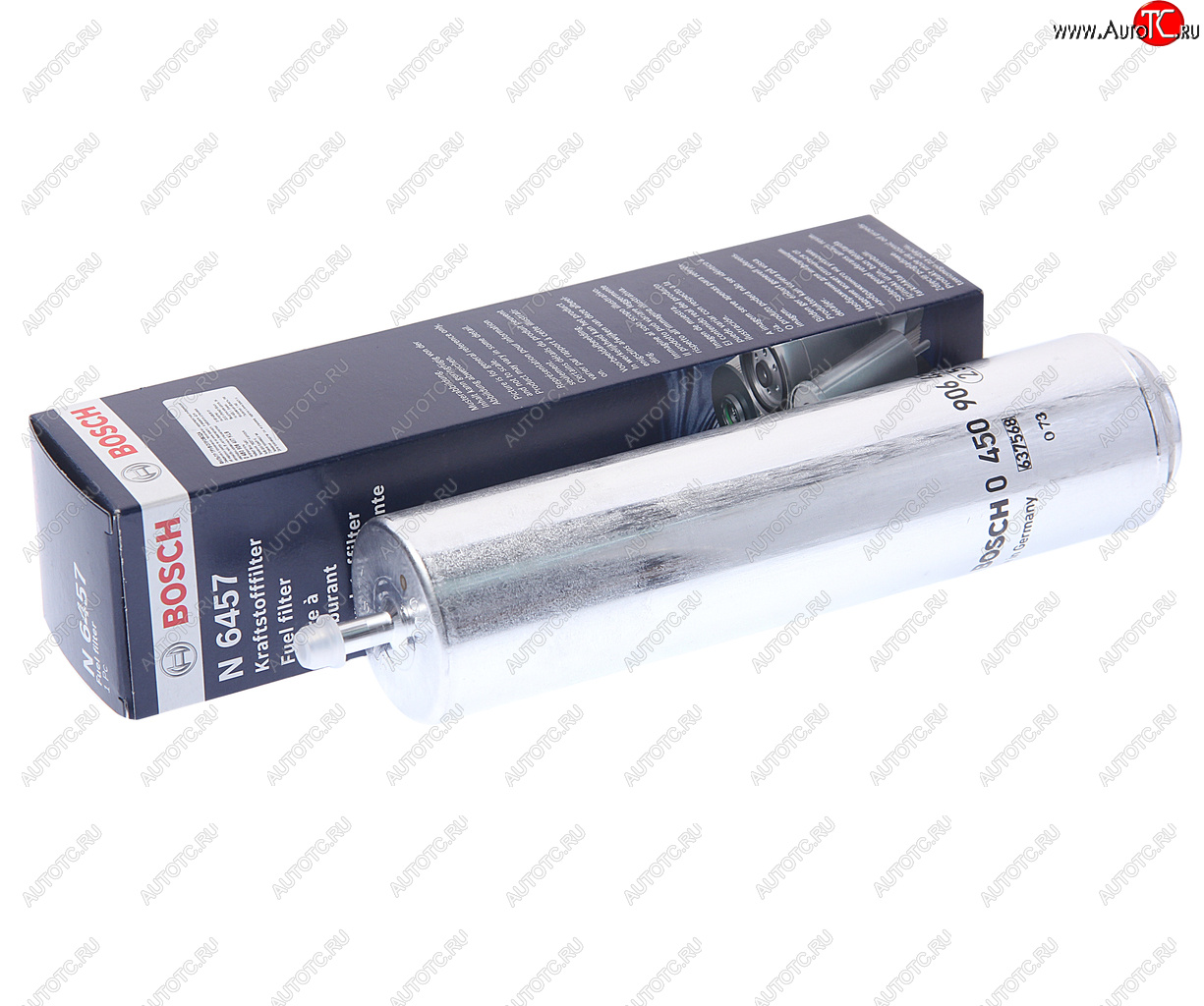 2 299 р. Фильтр топливный BMW 1 (E82,88),3 (E46),5 (E60),X3 (E83) BOSCH BOSCH 0450906457  с доставкой в г. Кемерово