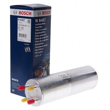 3 299 р. Фильтр топливный VW T5 (03-),Touareg (03-) (TDI) BOSCH BOSCH 0450906467 BOSCH 0450906467  с доставкой в г. Кемерово. Увеличить фотографию 1