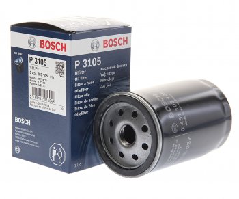 639 р. Фильтр масляный MERCEDES 190 (W201),E (W124) BOSCH BOSCH 0451103105 BOSCH 0451103105  с доставкой в г. Кемерово. Увеличить фотографию 1