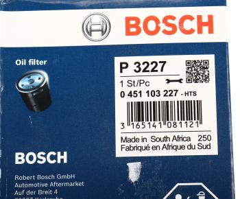 459 р. Фильтр масляный FORD Mondeo 1,2,Escort,Fiesta (-00) (1.8 TD) BOSCH BOSCH 0451103227  с доставкой в г. Кемерово. Увеличить фотографию 4