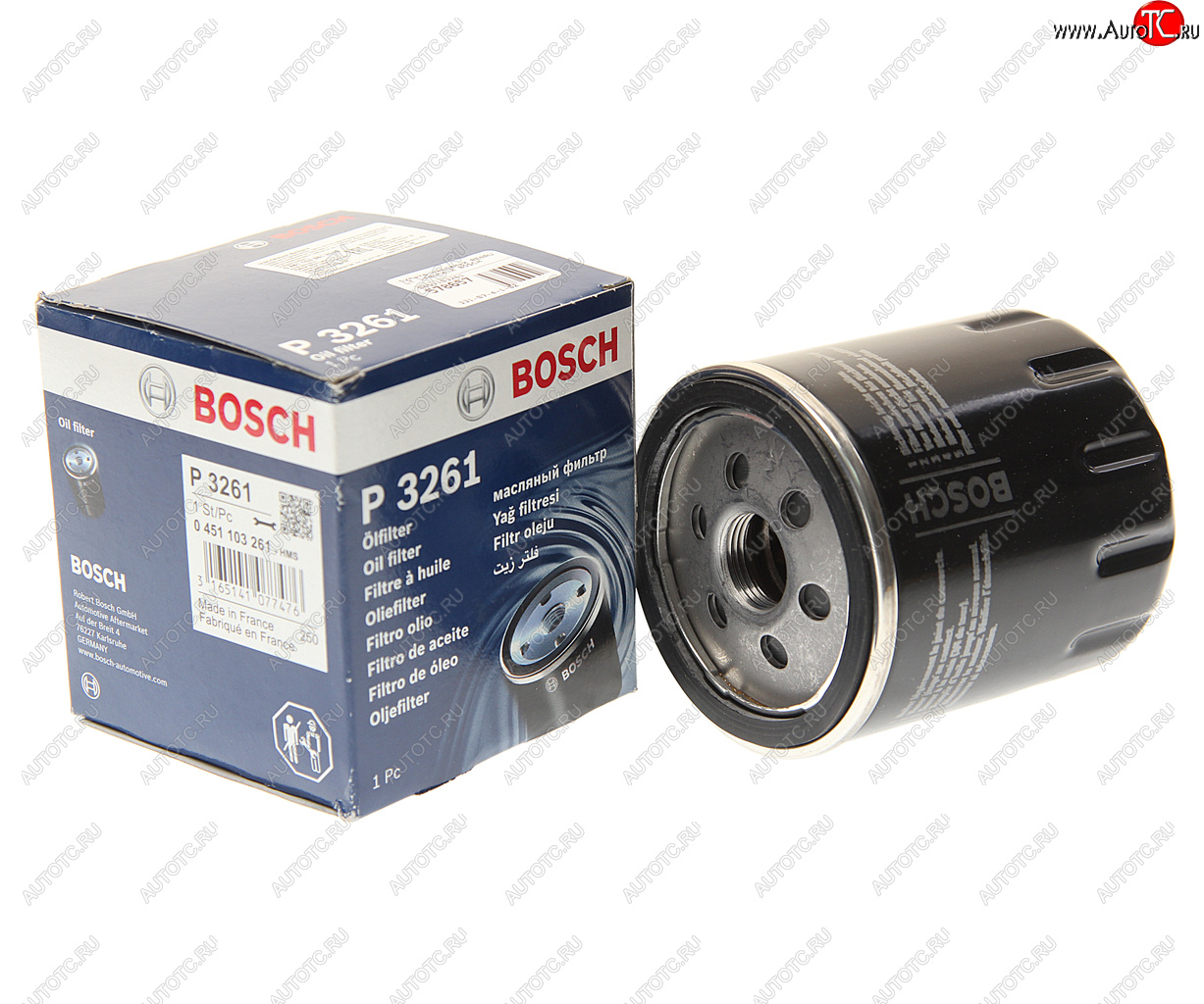 539 р. Фильтр масляный RENAULT Laguna 2 BOSCH BOSCH 0451103261  с доставкой в г. Кемерово