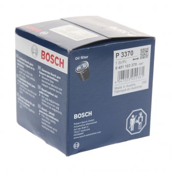 499 р. Фильтр масляный DAEWOO Nexia CHEVROLET Lanos BOSCH BOSCH 0451103370  с доставкой в г. Кемерово. Увеличить фотографию 2