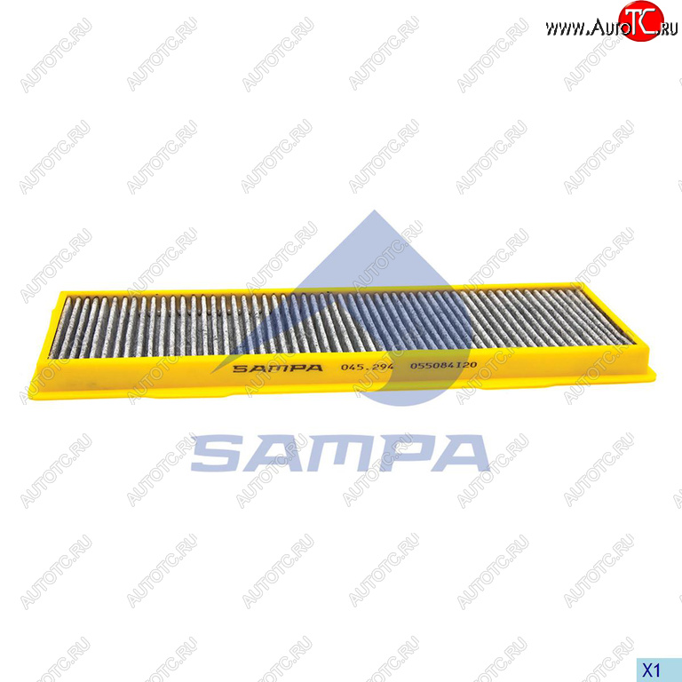589 р. Фильтр воздушный салона SCANIA P,G,R,T SAMPA SAMPA 045.294  с доставкой в г. Кемерово