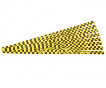 479 р. Наклейка-знак виниловая Taxi 4х100см желто-черная комплект (8шт.) AUTOSTICKERS AUTOSTICKERS 04557040462  с доставкой в г. Кемерово. Увеличить фотографию 1