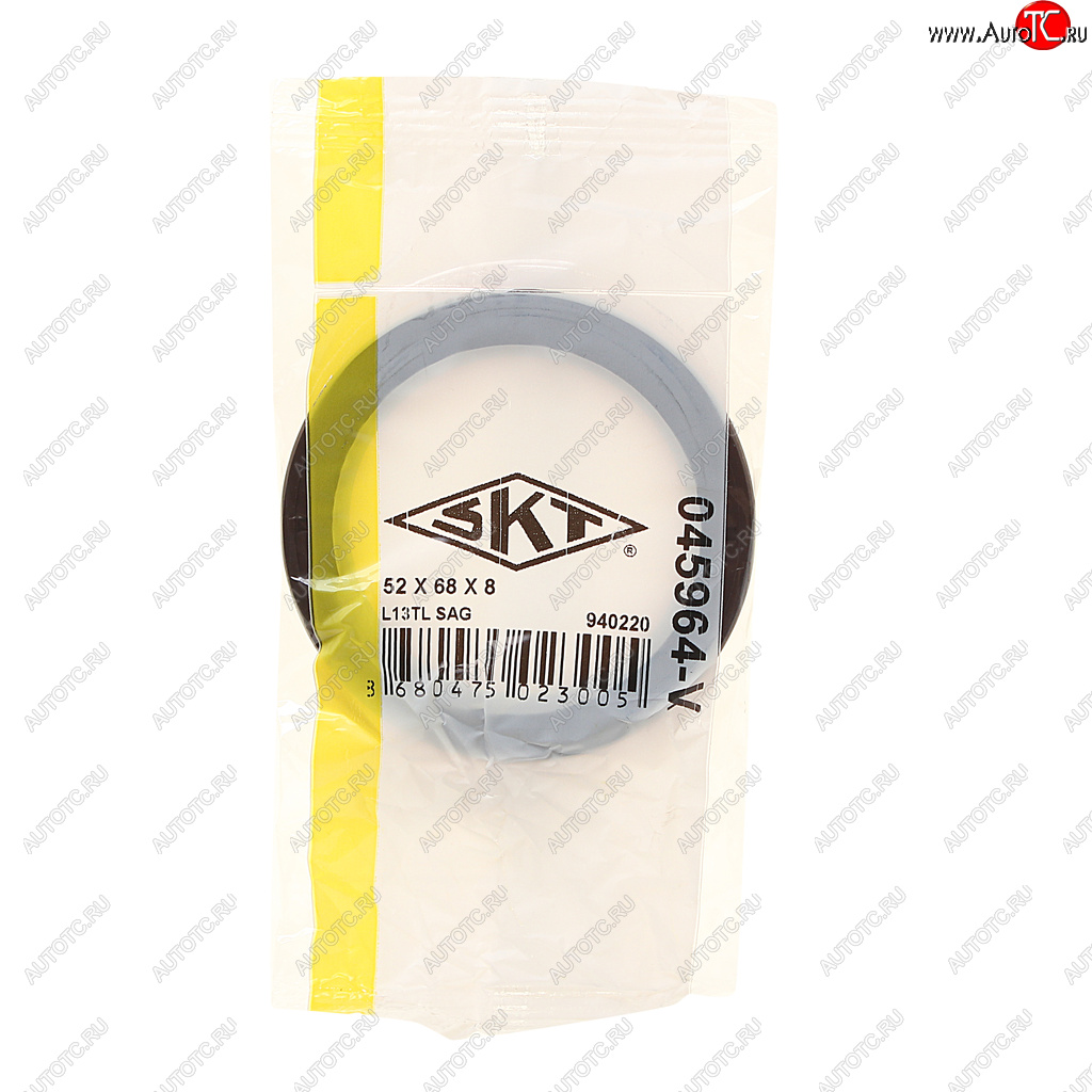599 р. Сальник КАМАЗ крышки вала первичного 52х68х8 КПП ZF 9S1310 SKT SKT 045964-v  с доставкой в г. Кемерово