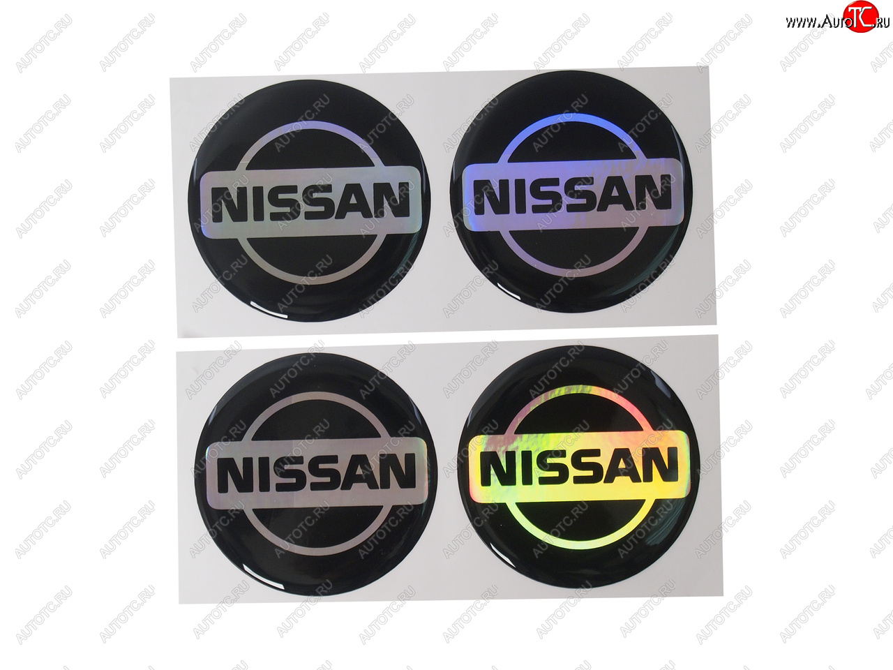 266 р. Эмблема диска колесного NISSAN (6см) комплект 4шт. AUTOSTICKERS 04683041711  с доставкой в г. Кемерово