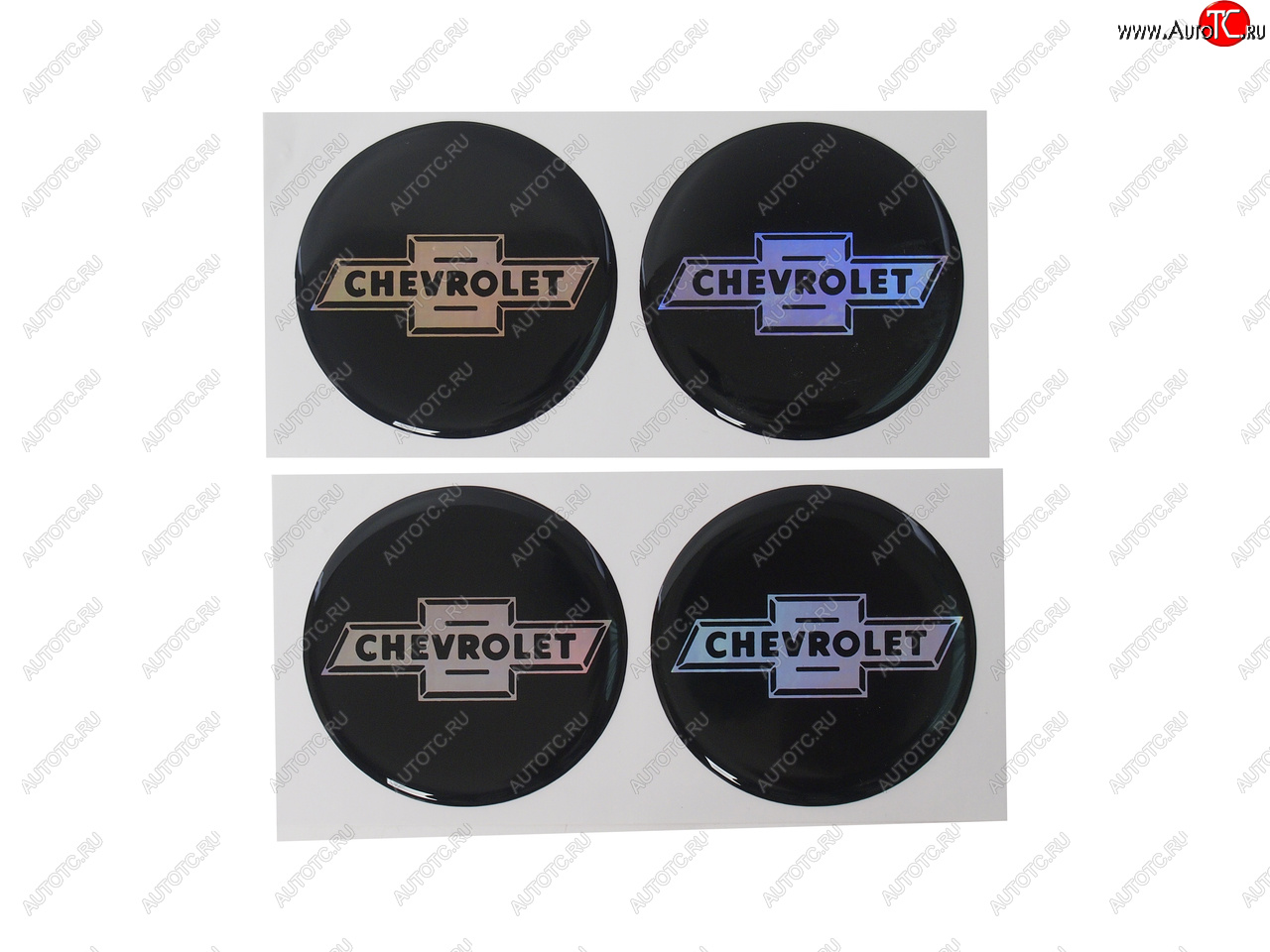 264 р. Эмблема диска колесного CHEVROLET (6см) комплект 4шт. AUTOSTICKERS 04684041728  с доставкой в г. Кемерово