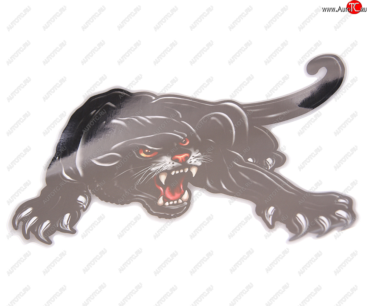 231 р. Наклейка виниловая ПАНТЕРА 25х34см полноцветная AUTOSTICKERS AUTOSTICKERS 047003  с доставкой в г. Кемерово
