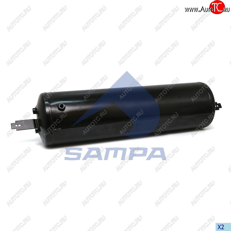 13 999 р. Баллон воздушный SCHMITZ ресивер 80л (80х310х1.156мм) SAMPA SAMPA 05000047  с доставкой в г. Кемерово