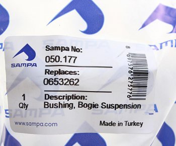 799 р. Втулка DAF 95XF балансира (72x78x55мм) SAMPA SAMPA 050.177  с доставкой в г. Кемерово. Увеличить фотографию 2