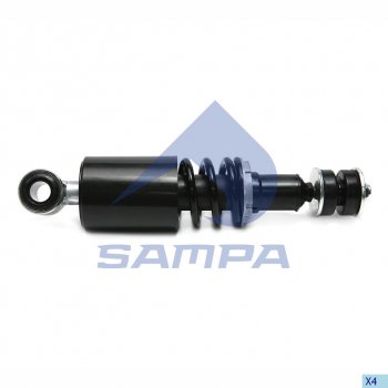 3 799 р. Амортизатор DAF CF65,75,85 кабины передний SAMPA SAMPA 050.207-01  с доставкой в г. Кемерово. Увеличить фотографию 1